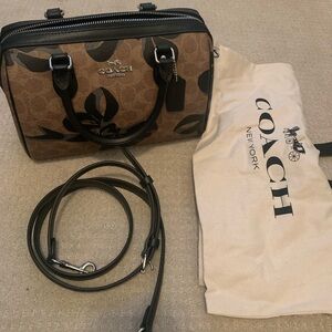 Coach Rowan signature and Bows bag